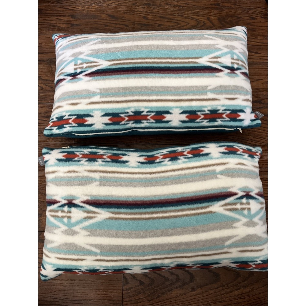 PAD The Alpine Chalet Set Of 2 Throw Pillows 24x12 Inch Brand New
